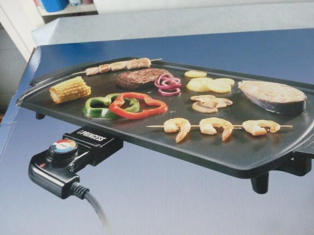 Princess tafelgrill bakplaat gourmet mt M, Witgoed en Apparatuur, Grillplaten, Ophalen of Verzenden, Nieuw, Tafelgrill