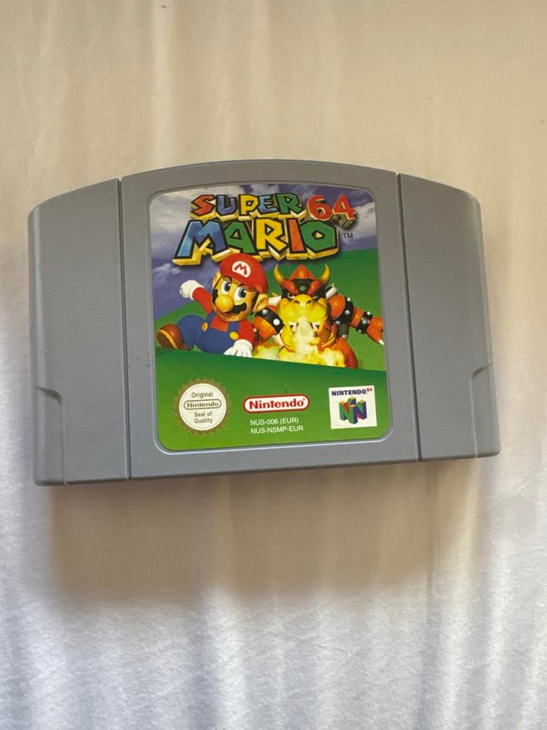 Super Mario 64 - Nintendo 64 (N64) Game Cartridge, Spelcomputers en Games, Gebruikt, 1 speler, Ophalen of Verzenden, Vanaf 3 jaar