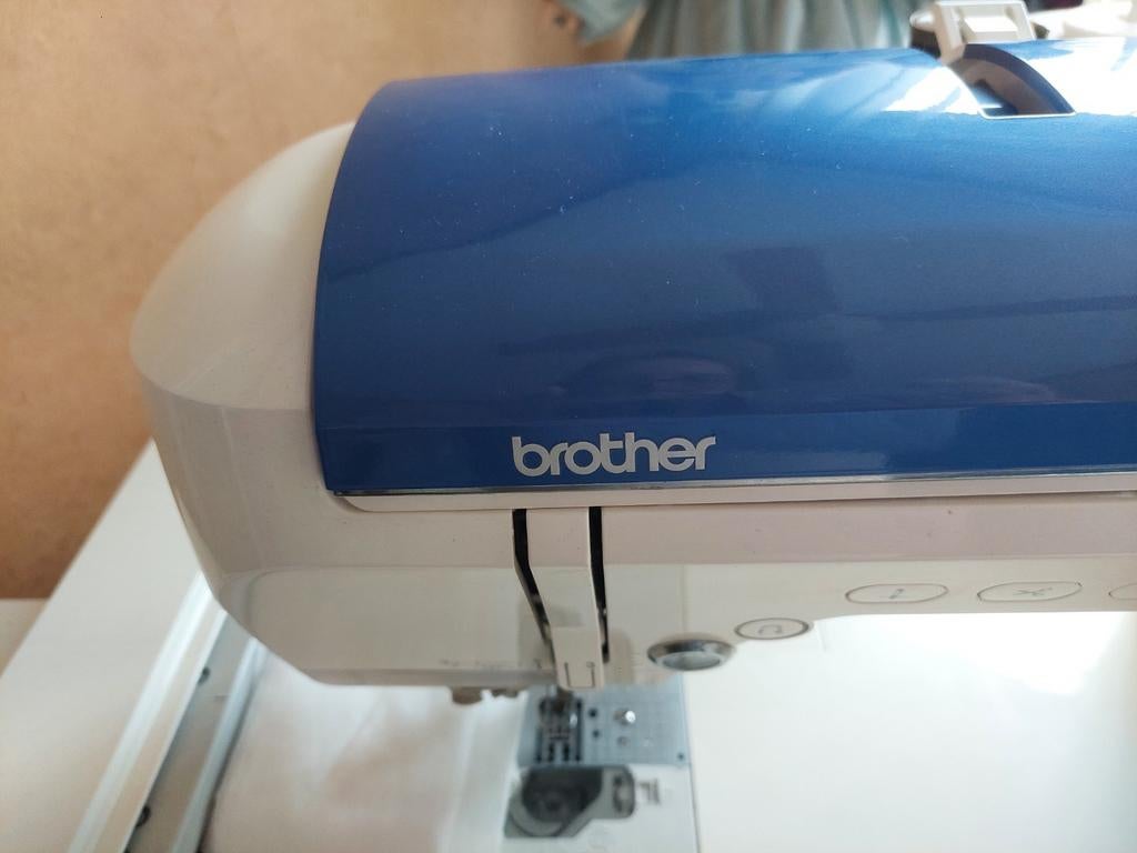 Nette brother boorduurmachine, Ophalen of Verzenden, Gebruikt, Borduurmachine