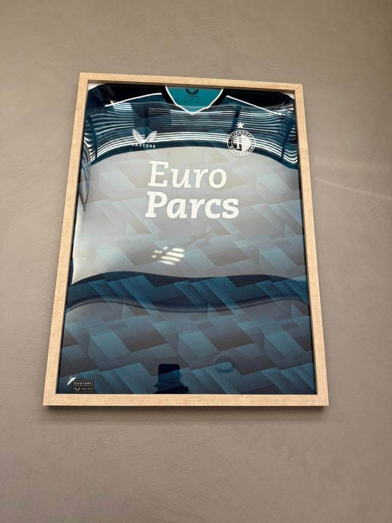 Ueda en Gimenez gesigneerd Feyenoord shirt, Ophalen of Verzenden, Nieuw, Feyenoord, Shirt