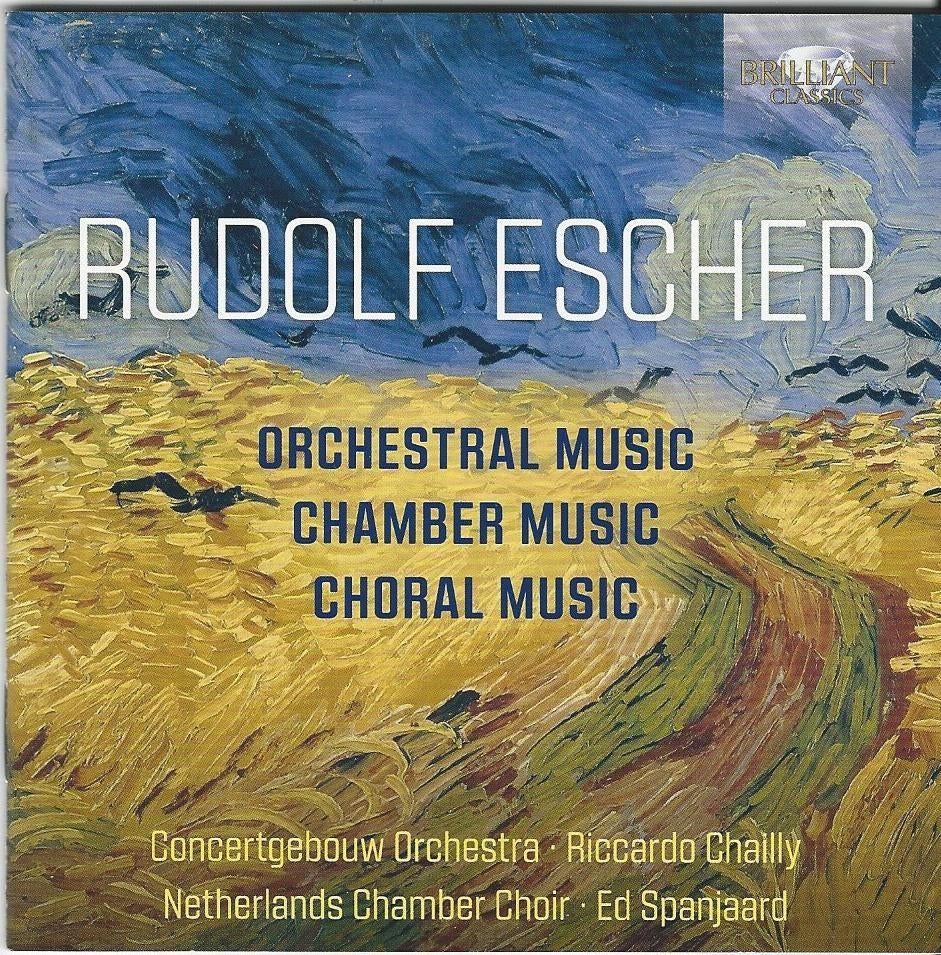 Escher-Orchestral, Chamber & Choral Music=3cd BOX = 12,99, Ophalen of Verzenden, Classicisme, Zo goed als nieuw, Kamermuziek