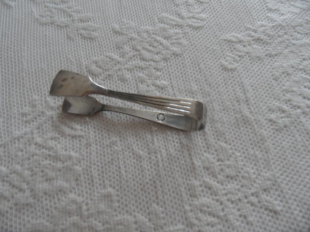 douwe egberts empire verzilverde suikerklontjestang, Ophalen of Verzenden