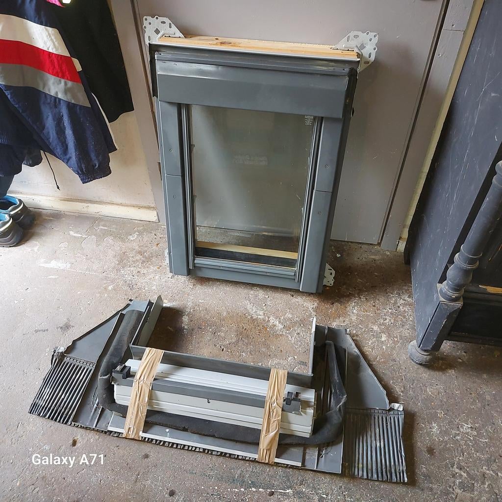 Zgan velux dakraam gglck02 hr++ glas compleet, Dubbelglas, Minder dan 80 cm, Minder dan 80 cm, Ophalen of Verzenden