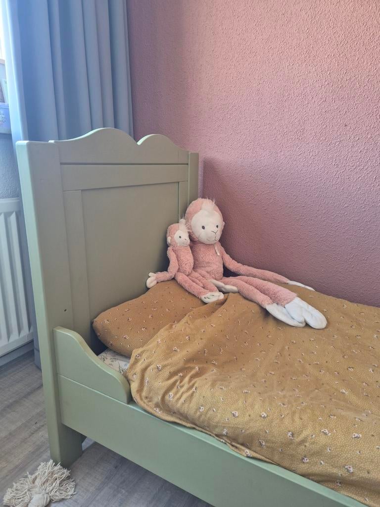 Peuterbed, Kinderen en Baby's, Ophalen, 140 tot 160 cm, 70 tot 85 cm