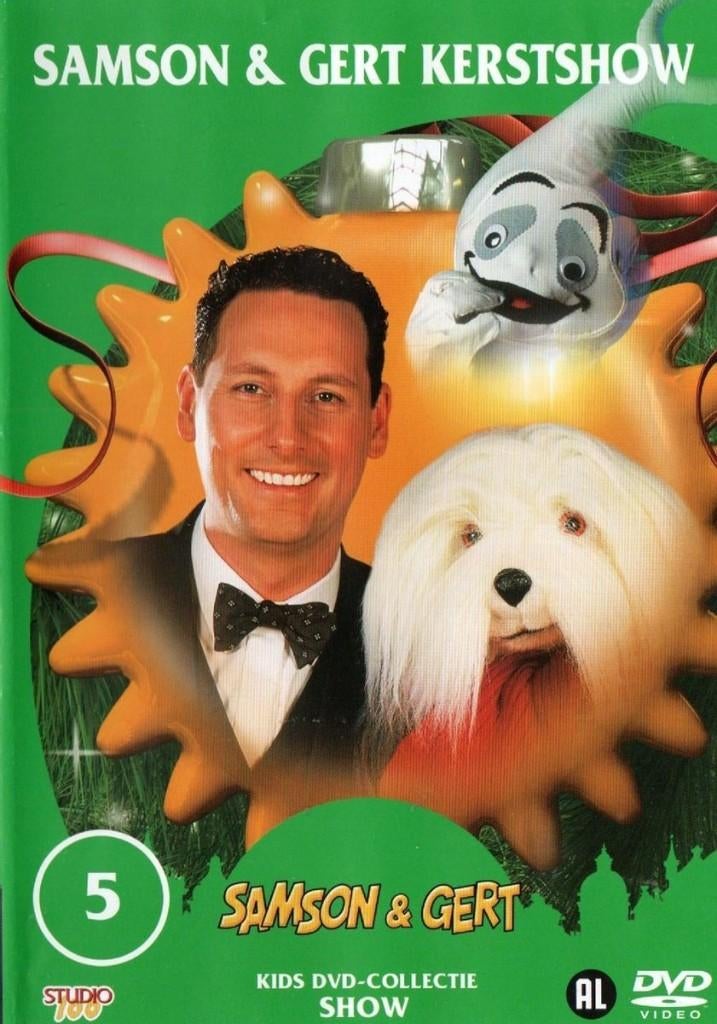 Studio 100 dvd - Samson & Gert kerstshow 5 ( 2003 ), Alle leeftijden, Ophalen of Verzenden, Zo goed als nieuw