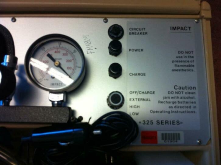 medische afzuigpomp Impact 325, Diversen, Braces, Niet ingevuld, Gebruikt, Niet ingevuld, Ophalen of Verzenden