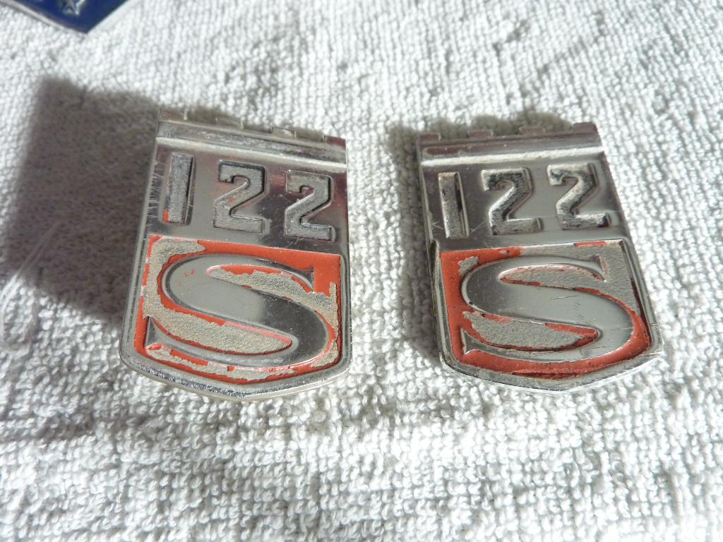 Volvo amazon 122S embleem, Ophalen of Verzenden