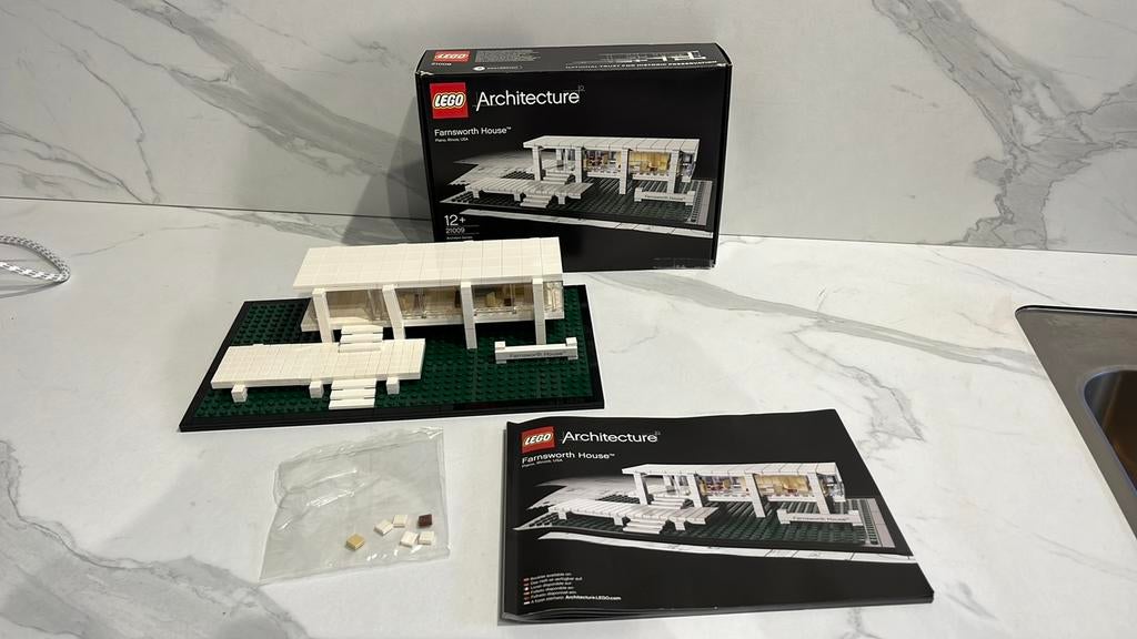 Lego architecture 21009 farnsworth house USA, Ophalen