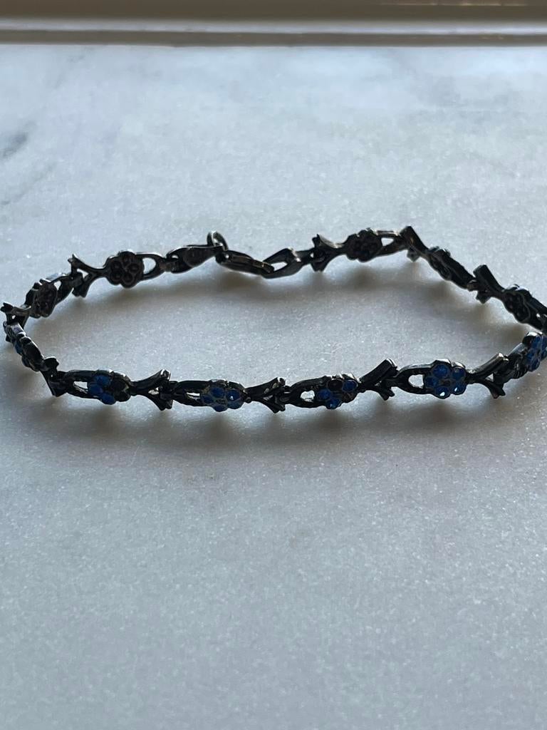 Zilveren armband, Sieraden, Tassen en Uiterlijk, Armbanden, Ophalen of Verzenden, Zo goed als nieuw, Zilver