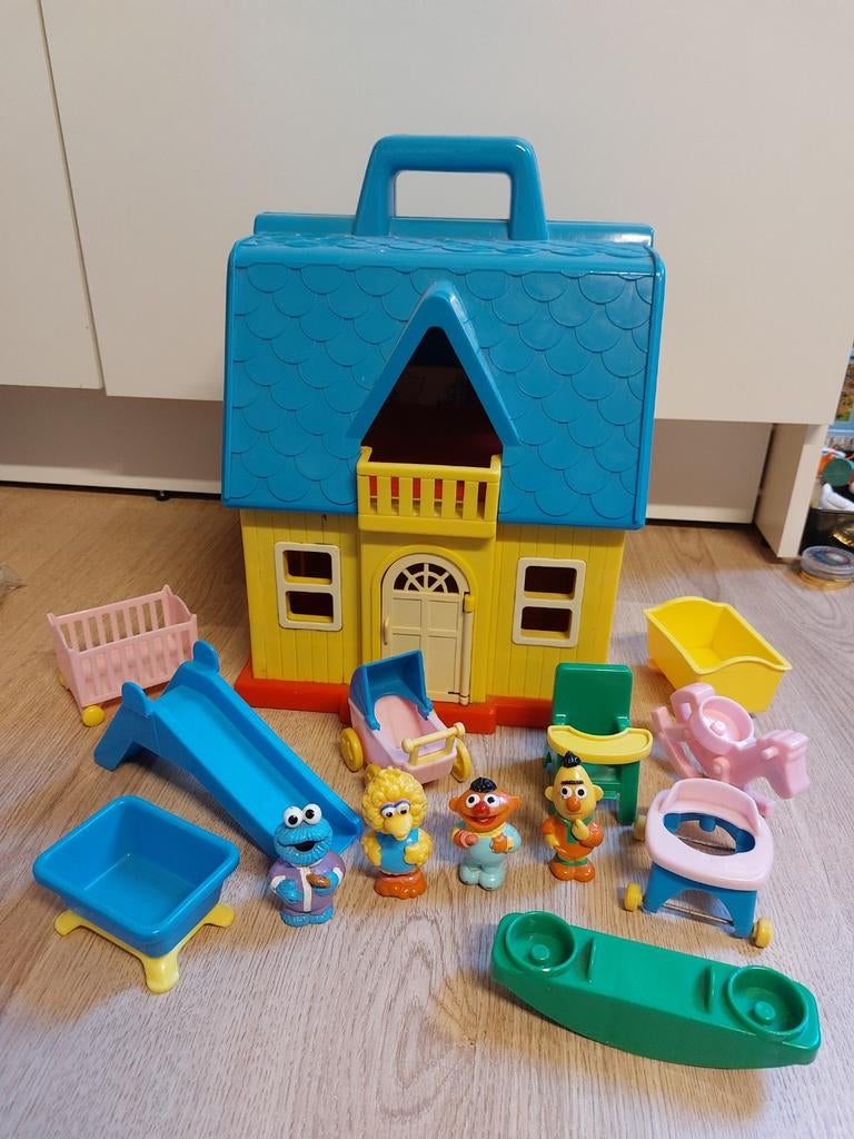 Sesamstraat huis illco, Ophalen of Verzenden, Speelset