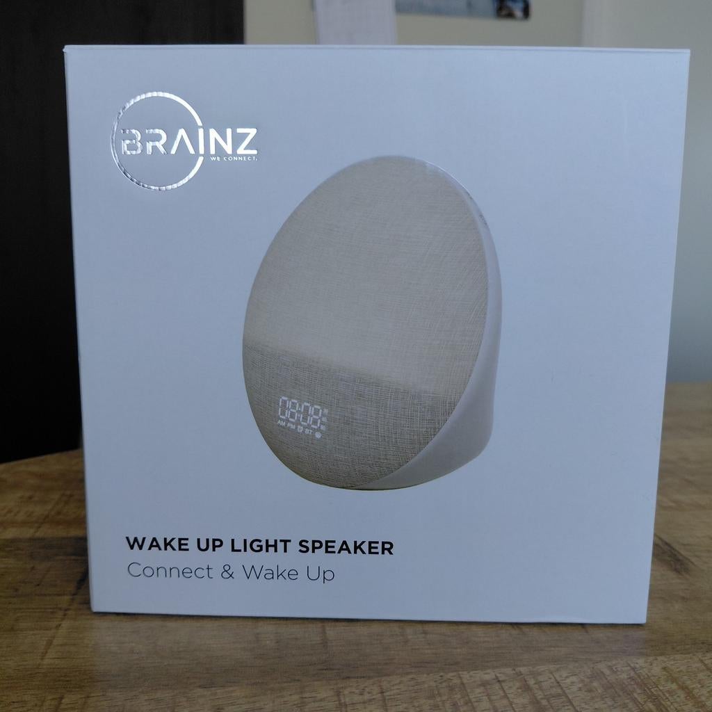 Brainz Wake Up Light Speaker - Nieuw in doos, Ophalen of Verzenden, Nieuw, Digitaal