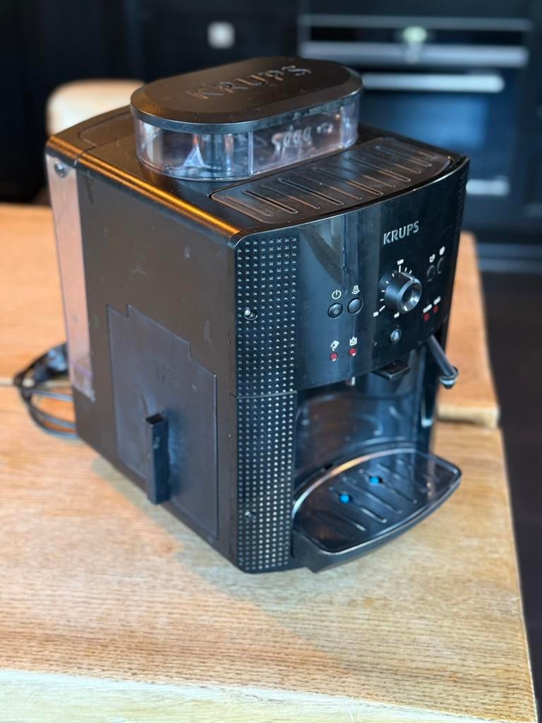 KRUPS EA81 bonenmachine | Compact | Werkt goed, Gebruikt, Koffiebonen, Ophalen of Verzenden, Krups