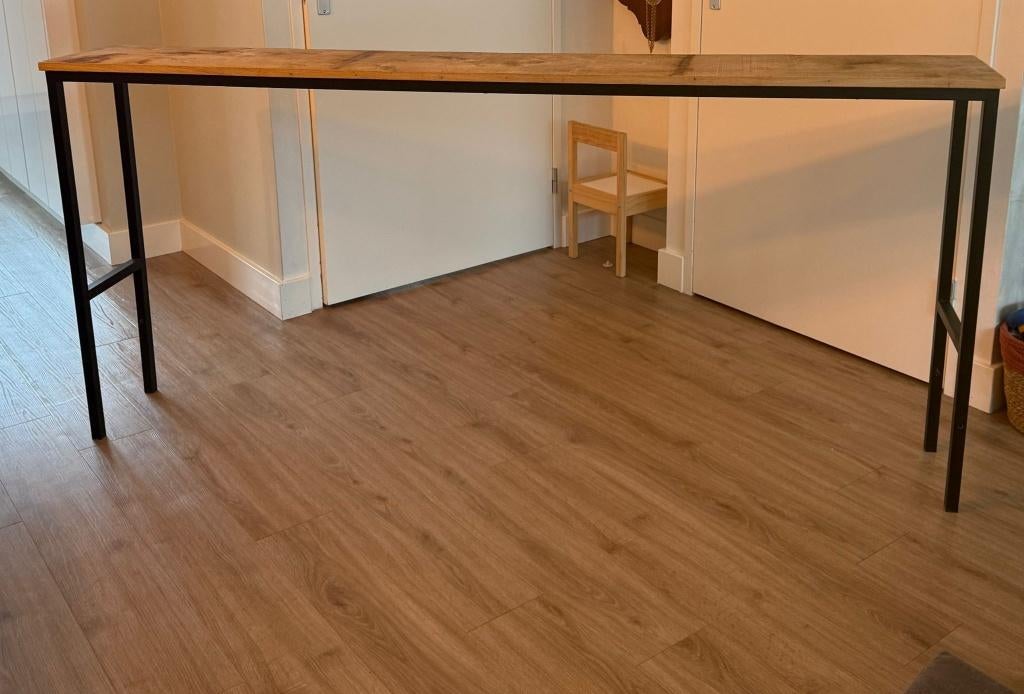 Bedtafel, Huis en Inrichting, Ophalen, Tweepersoons, Zo goed als nieuw, Metaal