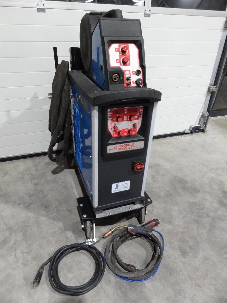 Mig/Mag lasapparaat Oerlikon Cito Puls MXW 400 Puls WTGK, Ophalen of Verzenden, Zo goed als nieuw, 250 ampère of meer, Co2