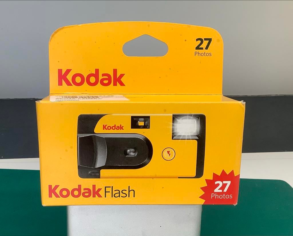 Kodak Flash Wegwerpcamera - 27 Foto's. Nieuw., Ophalen of Verzenden, Nieuw, Compact, Kodak