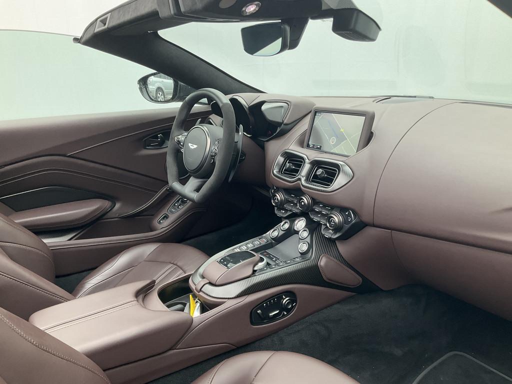 Aston Martin Vantage Roadster 4.0 V8 360° Leer Sportzetels, Auto's, Automaat, Achterwielaandrijving, Gebruikt, 510 pk