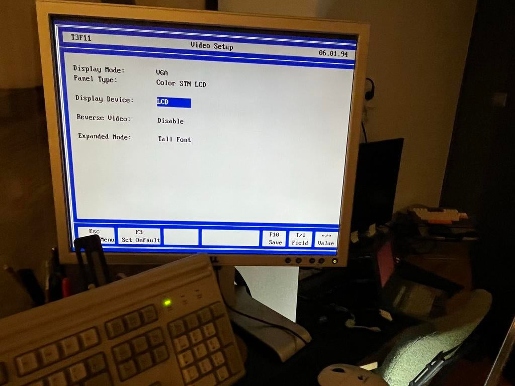 Oude Tulip 486 laptop uit Den Bosch, Computers en Software, Ophalen of Verzenden