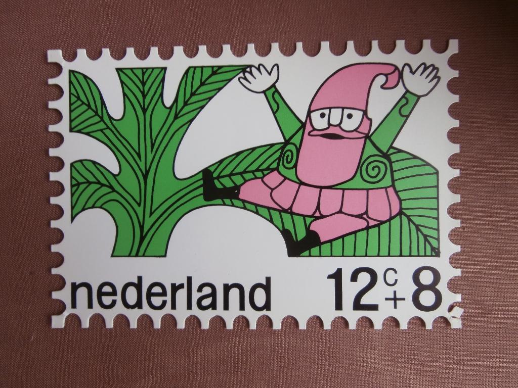 NL 1968; KINDERBEDANKKAART LEES, Verzenden, Na 1940, Gestempeld