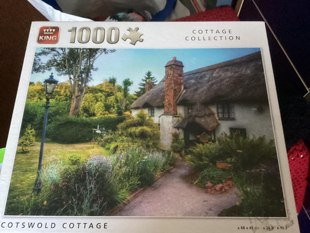Cottage collection, Ophalen, 500 t/m 1500 stukjes, Gebruikt, Legpuzzel