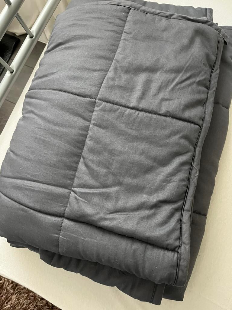 Verzwarings deken, Ophalen, Eenpersoons, Grijs, Deken of Dekbed