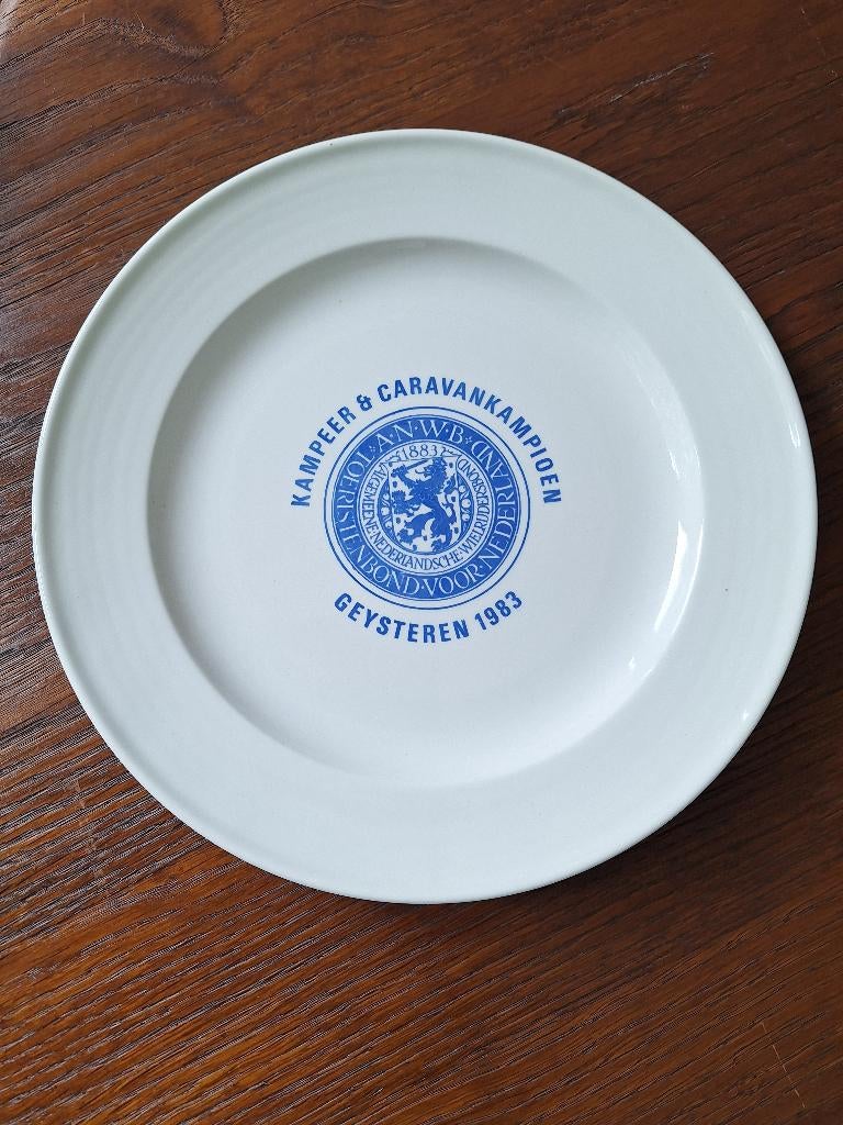 ANWB bord kampeer & caravan Geijsteren Geysteren1983, Ophalen of Verzenden