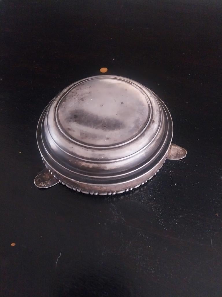 Zilveren asbak o.van outvorst&zn, Verzenden