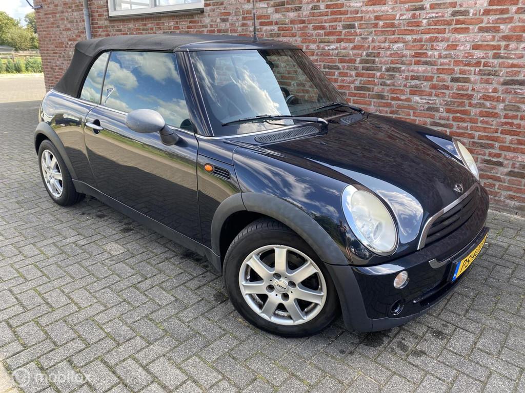 Mini Cabrio 1.6 One Sidewalk, Auto's, Mini, Gebruikt, Parkeersensor, 4 cilinders, Cabriolet