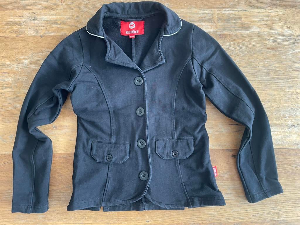 Red horse wedstrijdjasje maat 140, Dieren en Toebehoren, Paardrijkleding, Ophalen, Zo goed als nieuw, Dressuur, Bovenkleding