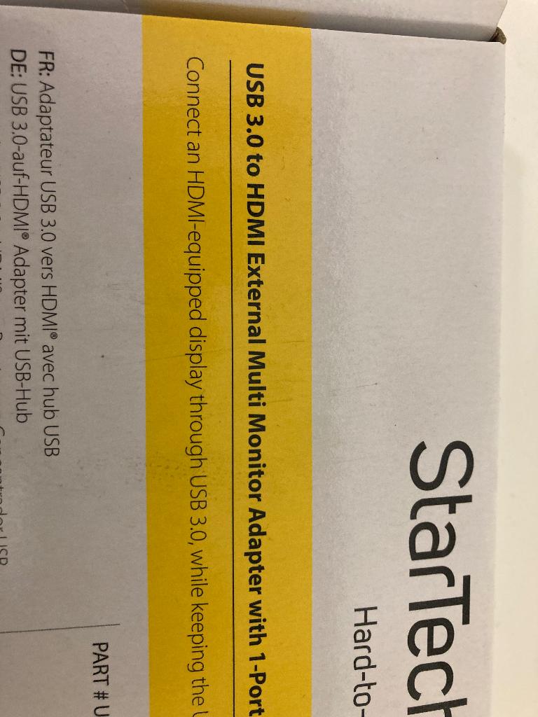 USB 3.0 to hdmi external multi monitor adapter, Computers en Software, Pc- en Netwerkkabels, Ophalen, Zo goed als nieuw