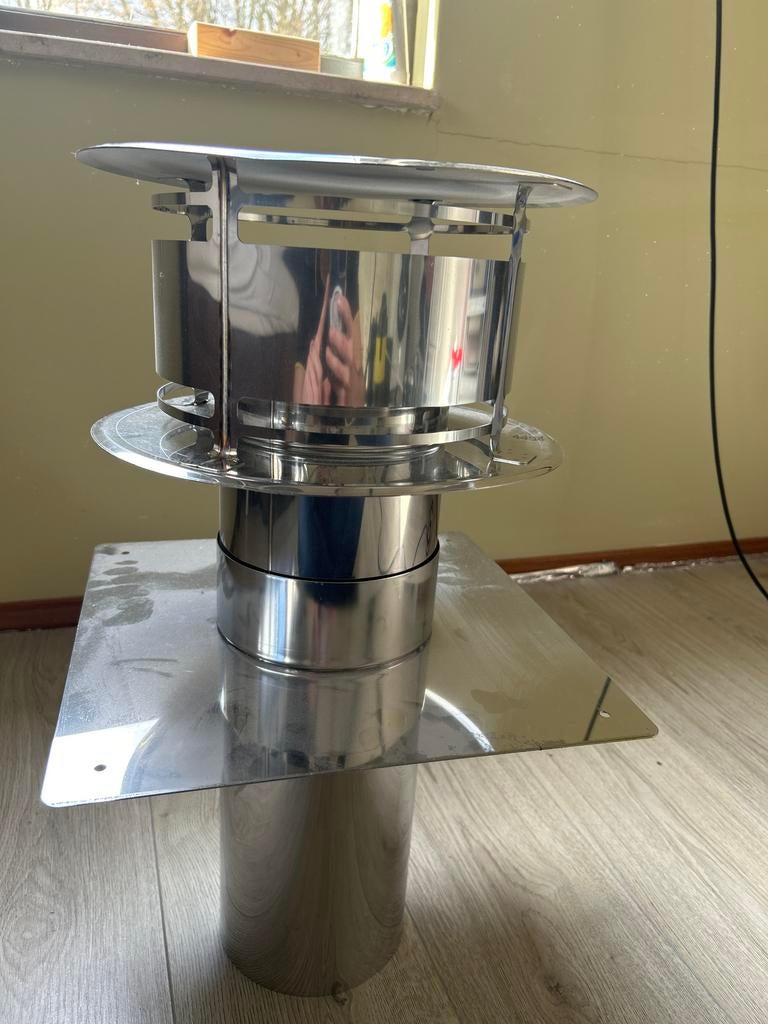 RVS Afzuigkap/Ventilator voor dakdoorvoer, Ophalen of Verzenden, Zo goed als nieuw, Ventilator en Afzuiger