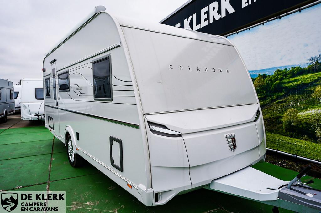 Tabbert Cazadora 490 TD (bj 2025), Tabbert, 7 tot 8 meter, Bedrijf, Info@deklerkcaravans.nl