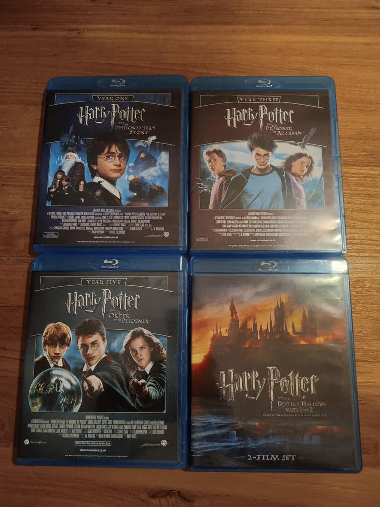 Harry Potter Complete Collection - Blu-ray, Ophalen of Verzenden, Zo goed als nieuw
