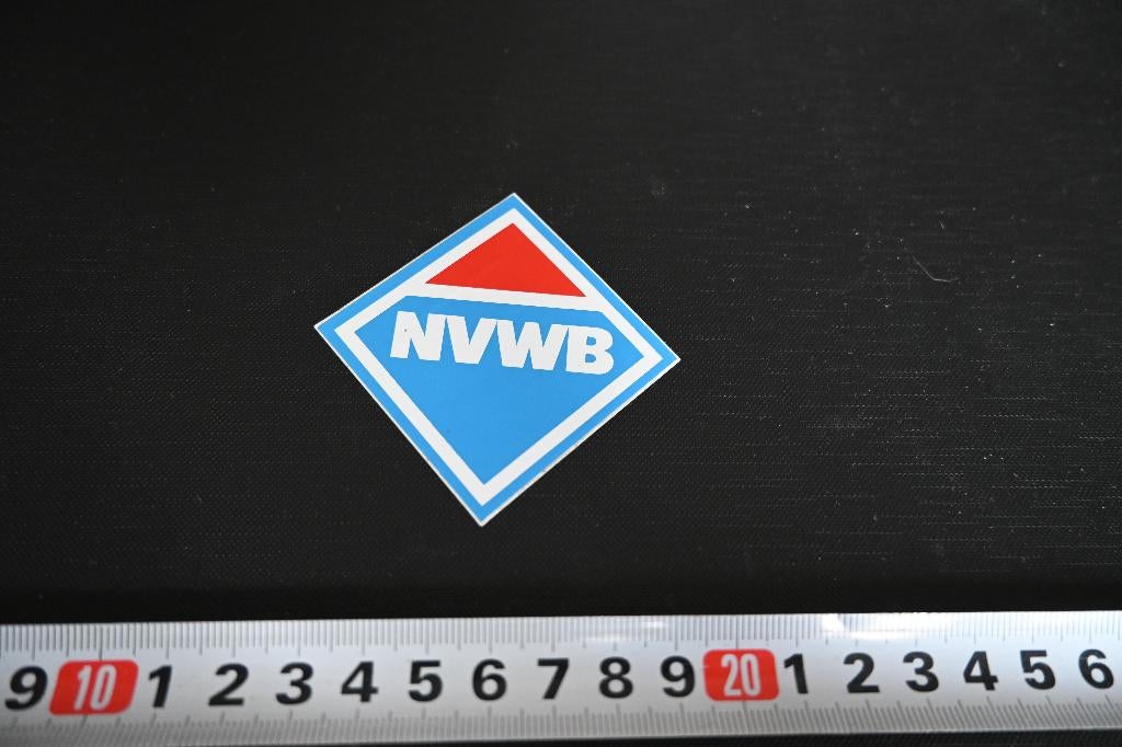sticker NVWB logo, Ophalen, Zo goed als nieuw