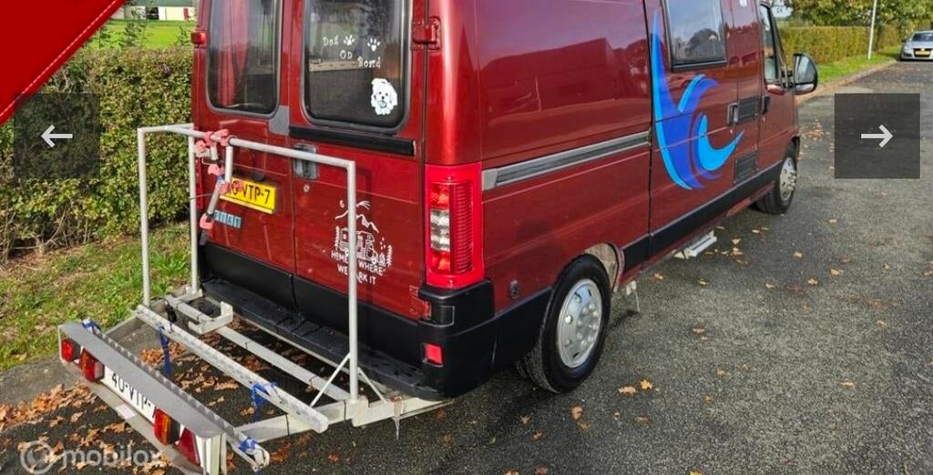 Draaibare fietsendrager ducato, boxer, jumper, Caravans en Kamperen, Camper-accessoires, Ophalen, Gebruikt