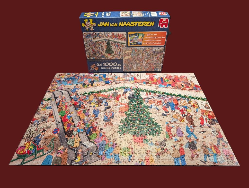 Jan van Haasteren 'Black Friday', Hobby en Vrije tijd, Denksport en Puzzels, Ophalen of Verzenden, Meer dan 1500 stukjes, Zo goed als nieuw