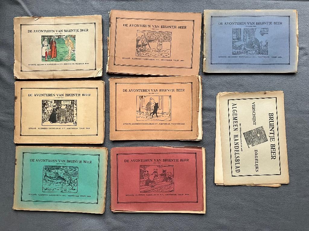 De avonturen van Bruintje Beer, Meerdere stripboeken, Ophalen of Verzenden, Gelezen, Tourtel, Mary