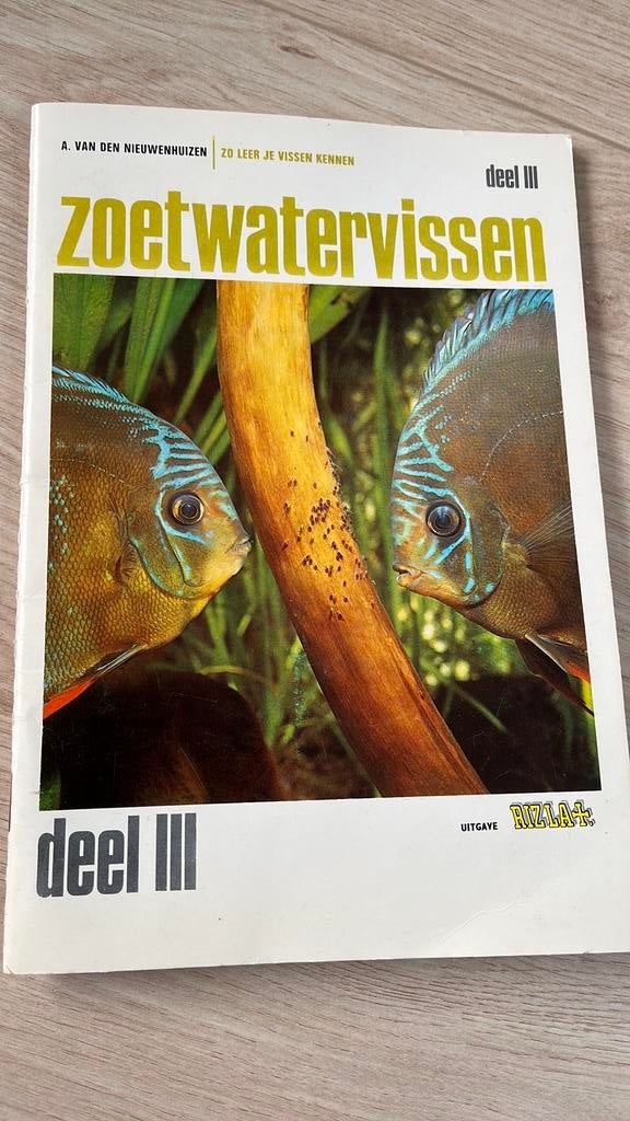 Zoetwatervissen boekjes, Ophalen of Verzenden, Gelezen, Overige onderwerpen