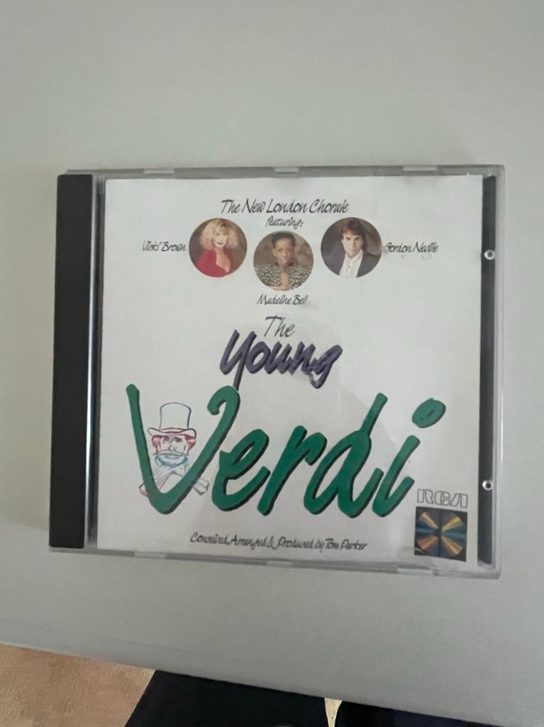 The Young Verdi - New London Chorale CD, Ophalen of Verzenden, Romantiek, Gebruikt, Vocaal