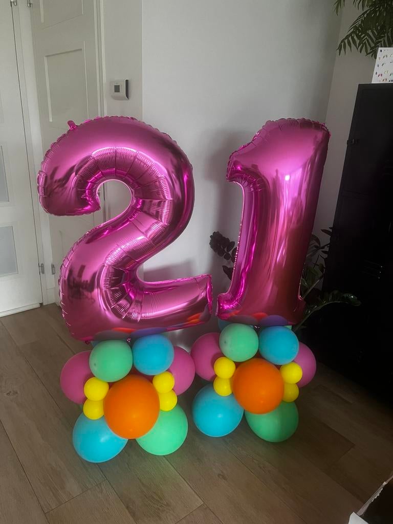 Ballonnen, Ophalen of Verzenden, Zo goed als nieuw, Versiering, Verjaardag