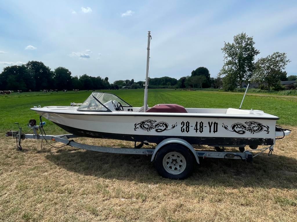Speedboot Mastercraft stars en stripes, Watersport en Boten, Speedboten, Ophalen, Gebruikt, Binnenboordmotor, 200 pk of meer