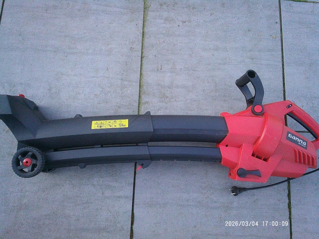 Gamma Bladblazer, type: 36-VS, Tuin en Terras, Bladblazers, Ophalen, Zo goed als nieuw, Gamma, Elektrisch