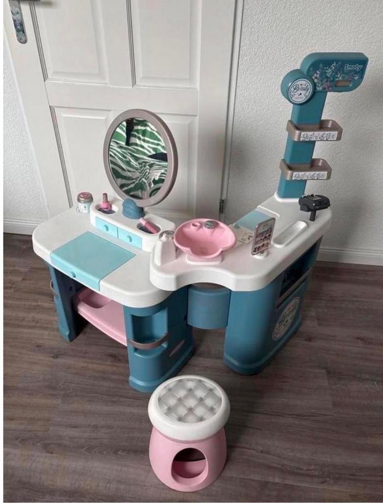 Smoby beauty center met accessoires, Ophalen, Gebruikt, Knutselen