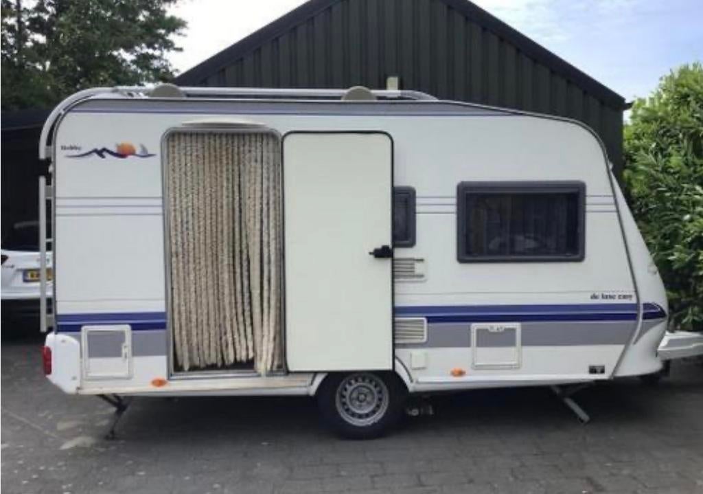 Hobby rondzit Caravan aangepast voor rolstoelgebruik, Rondzit, Hobby, Particulier, Openslaande ramen