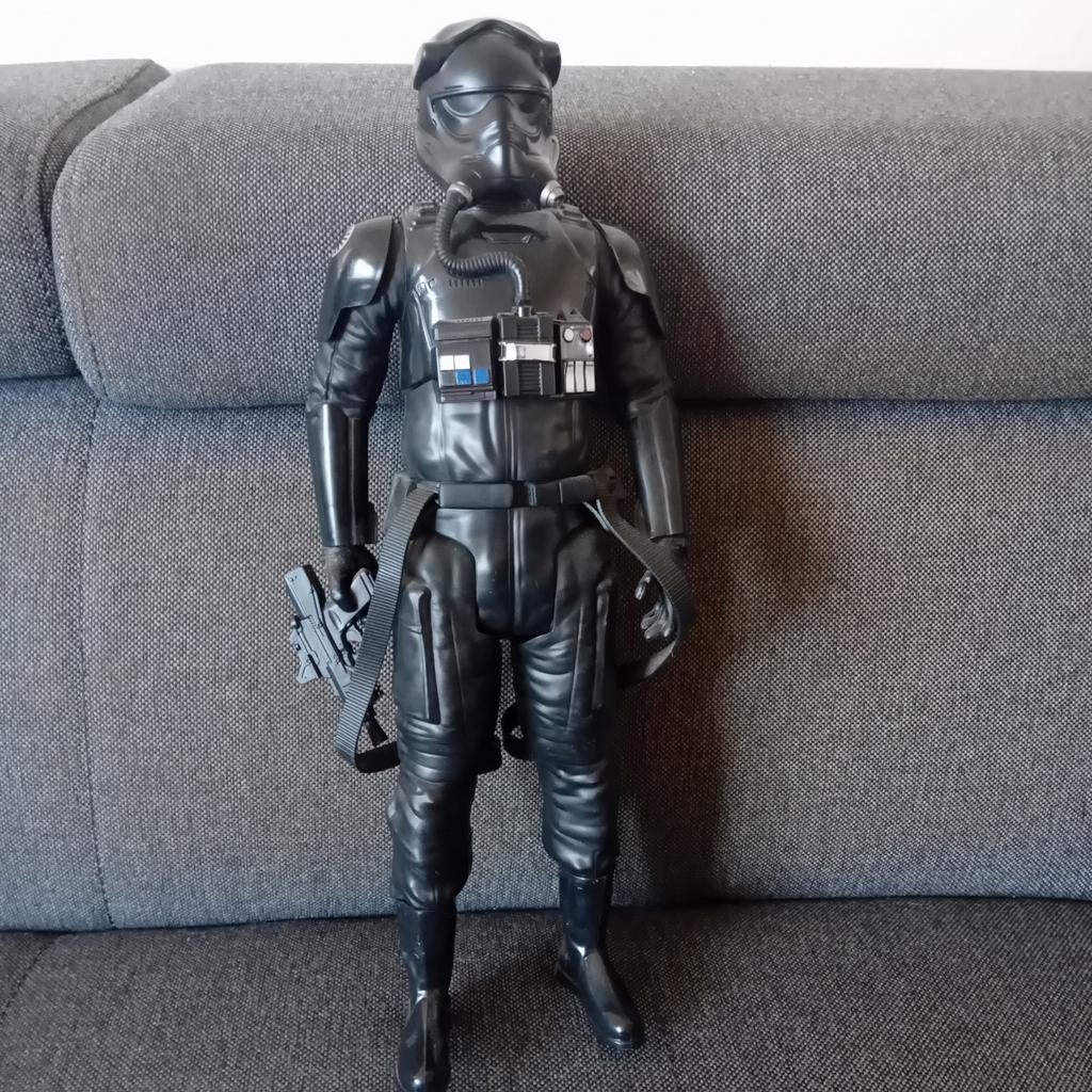 Starwars actiefiguur Tie pilot, Ophalen of Verzenden, Zo goed als nieuw, Actiefiguurtje