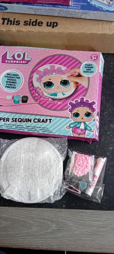 Knutselset LOL, Hobby en Vrije tijd, Knutselen, Ophalen of Verzenden