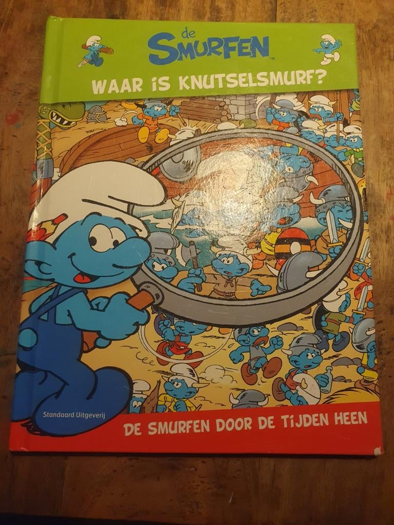 De smurfen waar is de knutselsmurf. Een zoekboek, Ophalen, Gebruikt, Overige typen