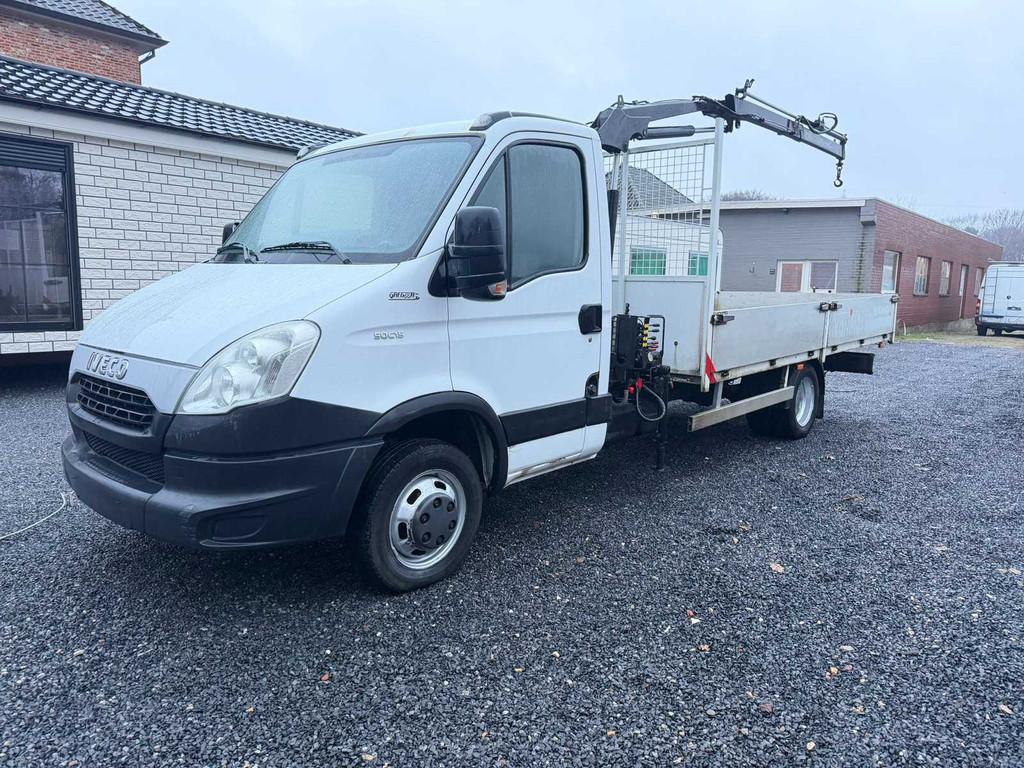 2013 Iveco Daily met kraan, Gebruikt, Iveco, Bedrijf, Te koop