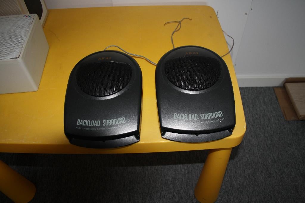 speakers Akai surround, Audio, Tv en Foto, Zo goed als nieuw, 60 tot 120 watt, Front, Rear of Stereo speakers, Ophalen