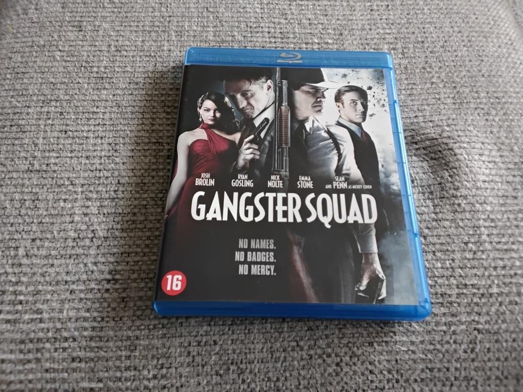 Blu-ray gangster squad, Ophalen of Verzenden, Zo goed als nieuw
