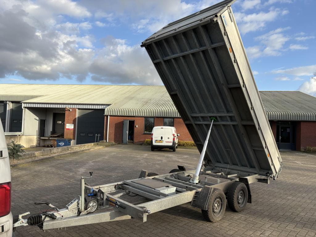 Hapert elektrische kipper 405x200 cm 3500kg Parabool vering, Auto diversen, Aanhangers en Bagagewagens, Gebruikt